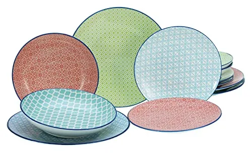 CreaTable Geschirr-Set Mediterran von CreaTable