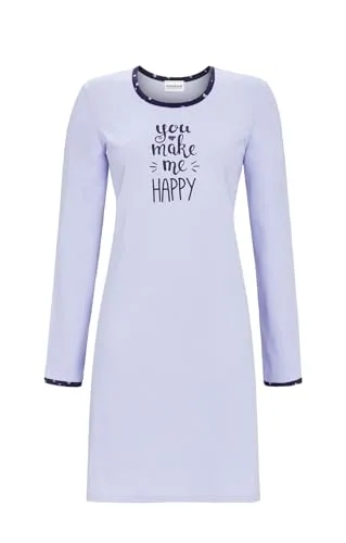 Ringella Sleepshirt mit Motivdruck Farbe ciel, Größe XL