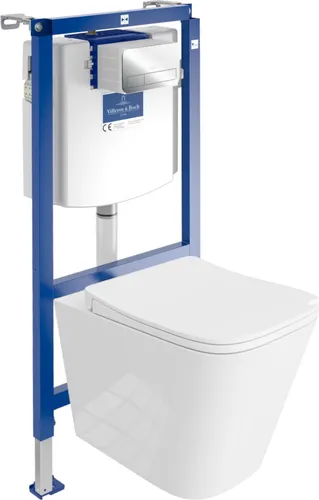 Villeroy & Boch Domino WC Set mit Vorwandelement