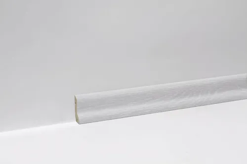 Classen Clip-Fußleiste 240 cm 40 x 20 mm weißEiche