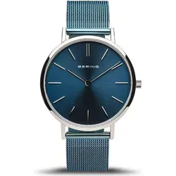 Bering Quarzuhr 14134-308 silberfarben - Damenuhr mit präzisem Quarzwerk, elegantem Edelstahl-Gehäuse und edlem Saphirglas, wasserdicht bis 3 bar – perfekt für stilbewusste Frauen.