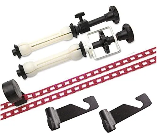 Bresser MB-11A Spigot Aufhängesystem für 1 Rolle - Praktisches Aufhängesystem für Hintergrundpapier oder Vinyl, ideal für Lampenstative. Einfache Handhabung durch herausdrehbare Rollenhalter, perfekt für den flexiblen Einsatz im Studio.