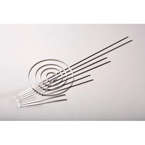 Kabelbinder Silber von HellermannTyton