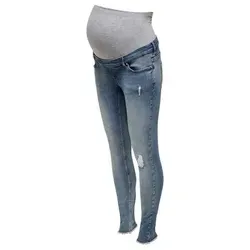 ONLY MATERNITY Skinny-fit-Jeans Olmblush - Jeans für Schwangere in High Waist und langem Schnitt, bequem und modisch für jeden Anlass.