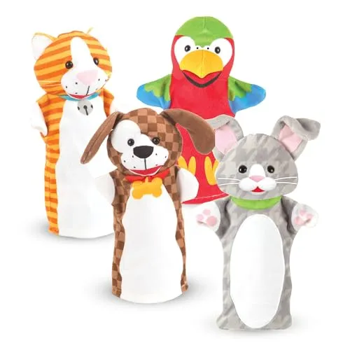 Melissa & Doug Handpuppen Spielzeugtiere