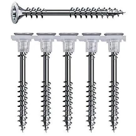 Spax Verlegeschraube 4,5x50mm TX20 - 500 Stück - Hochwertige Magazinschrauben für OSB, ideal für den professionellen Einsatz in Bauprojekten, langlebig und zuverlässig.