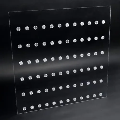 72er Inlay geeignet für IKEA RIBBA Rahmen 50 x 50 Designed für Minifiguren Platz für 72 Figuren