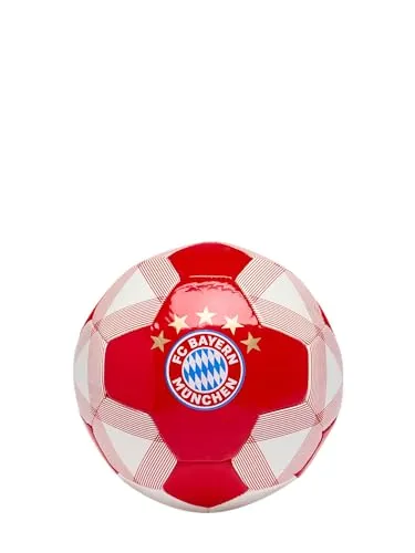 FC Bayern München Mini-Fußball Rot/Weiß | Größe 1 I Spielball