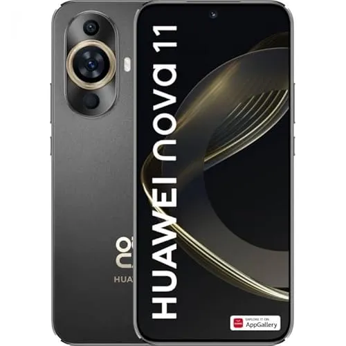 HUAWEI Mobiltelefon nova 11, 256 GB, Schwarz von Huawei