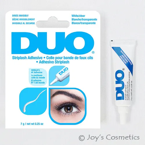 Ardell DUO Wimpernkleber transparent wasserfest - Hochwertiger wasserfester Wimpernkleber, für einen sicheren Halt Ihrer künstlichen Wimpern