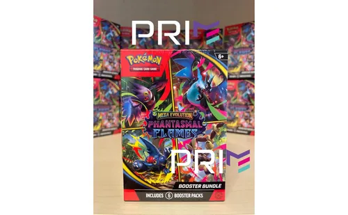 Pokémon Mega Evolution Phantasmal Flames Booster Bundle