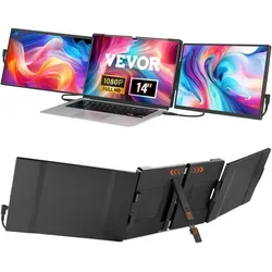 Produktbild VEVOR Tragbarer Monitor 14 Zoll HD 1080P