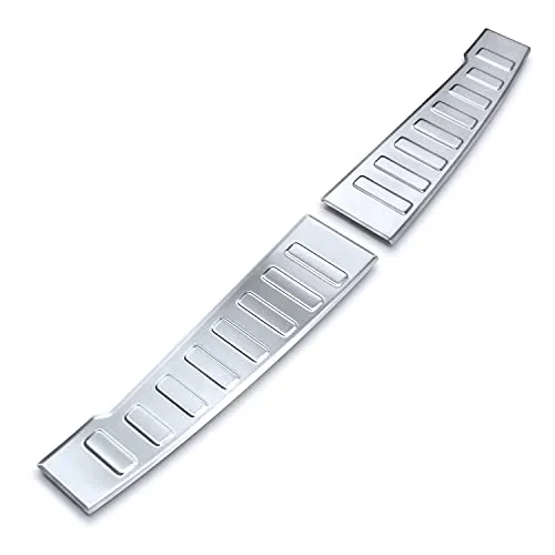 teileplus24 AL178 Ladekantenschutz Aluminium für Dacia Sandero 3 / Stepway 3 ab 2021 - Hochwertiger Ladekantenschutz aus 0,7 mm starkem Aluminium, präzise Passform für Dacia Sandero 3 und Stepway 3. Einfache Montage und modernes Design schützen die Kante zuverlässig.