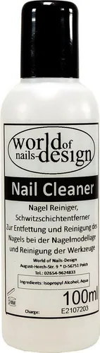 World of Nails-Design Nagellackentferner Cleaner Für Gelnägel Nagelreiniger Nail Cleaner