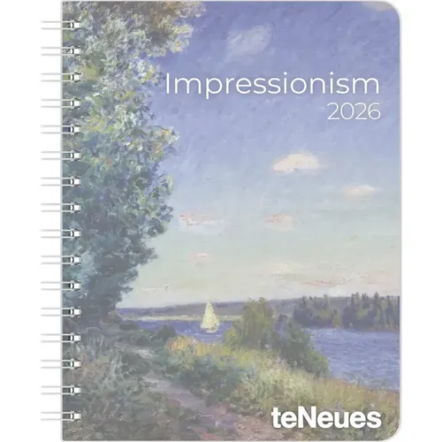 Impressionism 2026 - Kunstkalender mit Meisterwerken - Bildende Kunst: Hochwertiger Buchkalender mit 12 impressionistischen Meisterwerken, ideal für Kunstliebhaber, bietet eine Woche auf einen Blick und praktische Deluxe-Ausstattung.