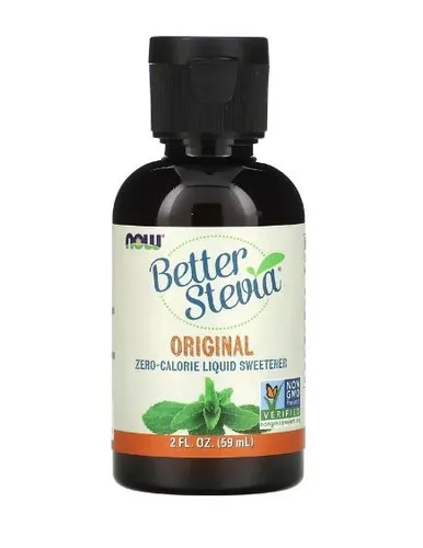 Now Foods Better Stevia flüssiger Süßstoff ohne Kalorien, 59 ml