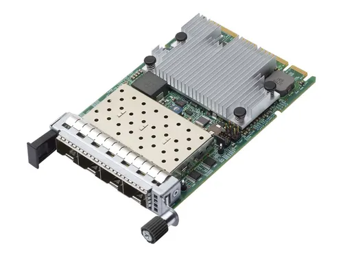 Lenovo ThinkSystem Broadcom 57454 Network Adapter OCP 3.0 - Hochleistungs-Netzwerkadapter für effiziente Datenübertragung in Rechenzentren, ideal für hohe Bandbreiten und niedrige Latenz.