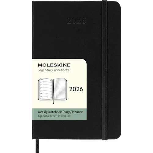 Moleskine Wochenkalender (9 x 14 cm, 1 Woche / 1 Seite) (8056999274757)