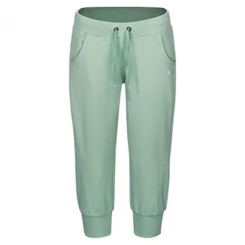 Erima Damen 3/4 Sweathose mit Bündchen 250246 34 in türkis von ERIMA