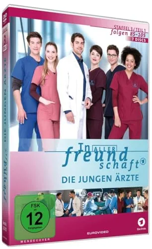 In aller Freundschaft - Die jungen Ärzte - Staffel 3.1 - 7 DVDs - Erleben Sie spannende Geschichten und emotionale Momente der beliebten Serie auf 7 DVDs. Ideal für Fans und Sammler!