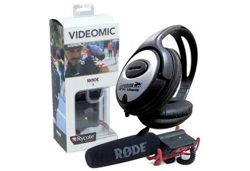 RØDE VideoMic Rycote - Professionelles Richtmikrofon mit Kopfhörer - Das RØDE VideoMic Rycote überzeugt mit exzellenter Audioqualität und einem Übertragungsbereich von 40 Hz - 20 kHz. Ideal für Videoproduktionen, bietet es eine effektive Geräuschentkopplung dank der Rycote Halterung.