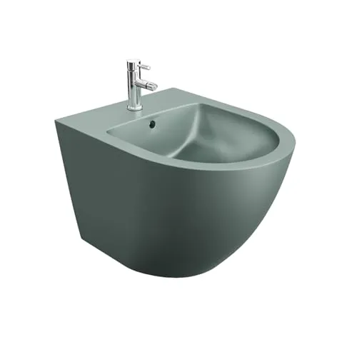 LAVITA Universal Wand-Bidet Sinto Grey - Elegantes Wand-Bidet mit Überlaufschutz, hygienisch und pflegeleicht. Ideal für persönliche Hygiene und Wohlbefinden, einfache Montage und individuelle Anpassung des Wasserstrahls.