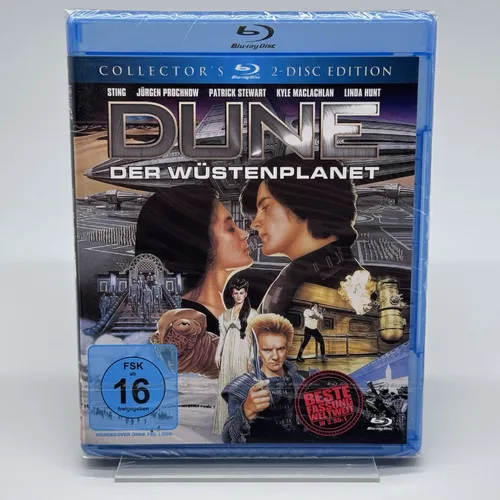 Dune: Der Wüstenplanet - Collectors 2-Disc Edition - Blu-ray Collectors Edition, beeindruckende visuelle Effekte und fesselnde Handlung für Sci-Fi-Fans
