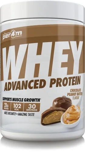 Per4m Whey Advanced Protein, 900 g Dose, Chocolate Peanut Butter