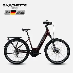 SAXONETTE E-Bike Deluxe SUV Easy – Trekkingrad mit Mittelmotor und 522 Wh Akku - E-Bikes: Vielseitiges Trekkingrad mit kraftvollem Ananda M60 Mittelmotor, ideal für jedes Terrain und Alltagstauglichkeit nach StVZO.