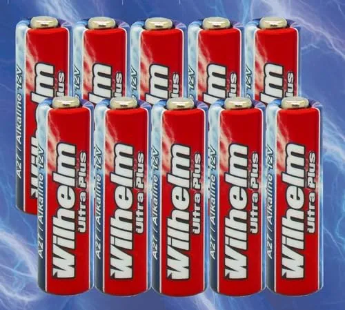 A27 12V Wilhelm Alkaline Batterien MN27 V27GA 27A 12 Volt 25 mAh 10 x