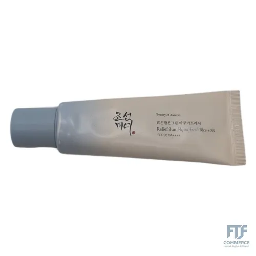 Beauty of Joseon Relief Sun Aqua Fresh Bräunungscreme Rice + B5 SPF50 PA++++ 50 ml - Leichte Sonnencreme mit Reiswasser und Panthenol, die intensiv Feuchtigkeit spendet und schnell einzieht. Ideal für Mischhaut, schützt zuverlässig vor UV-Strahlen und sorgt für ein frisches Hautgefühl.