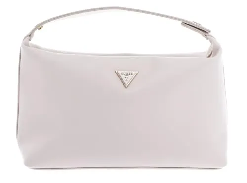 GUESS Kosmetiktasche Strap Beauty Case Stone Creme in grau von GUESS