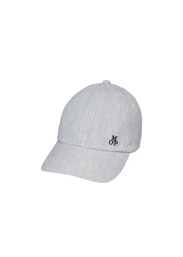 Marc O'Polo Baseball Cap Woven Cap grau - Stylische Baseball Cap aus 74% Baumwolle und 23% Leinen für einen lässigen Look. Ideal für den Alltag und vielseitig kombinierbar. Perfekt für sonnige Tage.