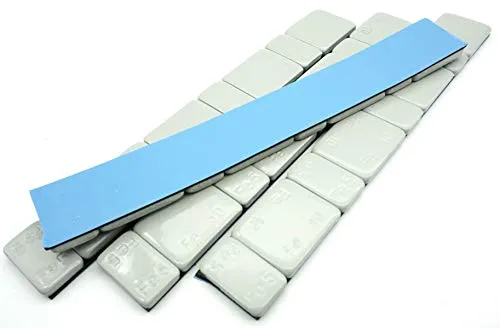 NAAA 240g Auswuchtgewichte Silber 4x60g Riegel 5g+10g Aufteilung