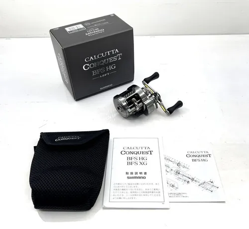 Shimano 23 Calcutta Conquest BFS HGL Baitcastrolle Angeln links