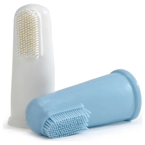 Beeztees Zahnbürste 2er Pack für Hunde - Praktisch & Effektiv, 5,5 cm