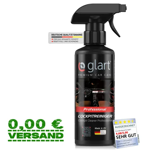 Glart 45CR Cockpitpflege Innenraum Auto - Universal Cockpit Reiniger 500ml