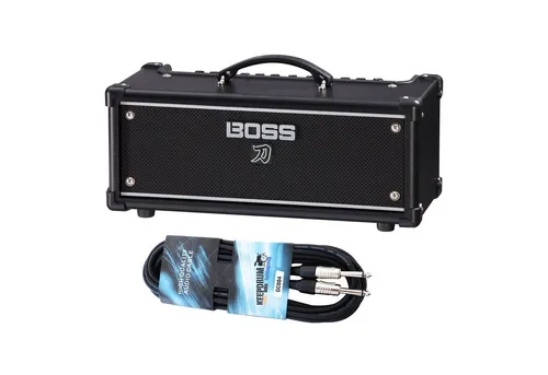 Boss Katana Head Gen 3 Gitarrenverstärker - E-Gitarrenverstärker mit 100 Watt Leistung, 4 Kanälen und vielseitigen Effekten für Live-Auftritte und Studioaufnahmen. Perfekt für leises Üben dank Power Control!