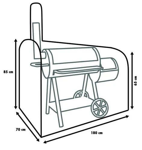 Primaster Grill Schutzhülle 150x80x190 cm