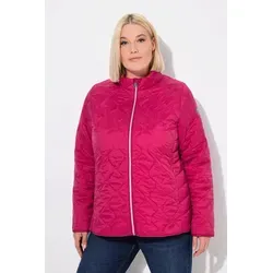 Ulla Popken Leichtsteppjacke HYPRAR mit Kontrastfutter in rot von Ulla Popken