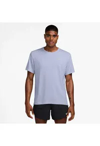 NIKE Herren M NK DF UV MILER SS - Atmungsaktives Laufshirt - Shirts & Tops mit schweißableitendem, ultraleichtem Material und UV-Schutz, ideal für unbeschwertes Laufen bei jedem Wetter.