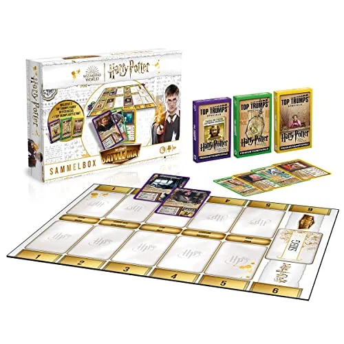 Top Trumps Battle Mat Harry Potter Brettspiel - Harry Potter Fanartikel Gesellschaftsspiele - Strategisches Brettspiel für Fans - 2+ Spieler ab 6+ Jahre - Deutsch
