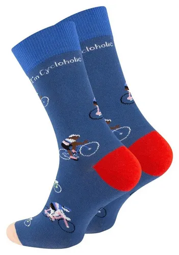 Vincent Creation® Socken Farbenfrohe Freizeitsocken Damen & Herren mit bunten lustigen Motiven