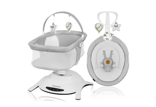 Lionelo Babyschaukel Bella Set Grey Concrete