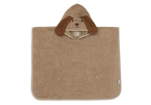 Jollein Badeponcho für Kinder – Diego – 100% Baumwolle – Frottee - Kuschelweicher Badeponcho mit Kapuze – ideal nach dem Baden oder Schwimmen. Aus 100% Baumwolle, besonders saugfähig und angenehm für die empfindliche Haut. Praktischer Schnitt für Bewegungsfreiheit und viel Badespaß!