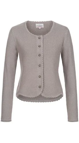 Nübler Trachtenstrickjacke Yvonne in Silber