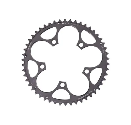 BBB Kettenblatt CompactGear 53T/110mm anthrazit - Hochwertiges Kettenblatt für präzise Schaltvorgänge, robust und langlebig, ideal für anspruchsvolle Fahrradtouren.