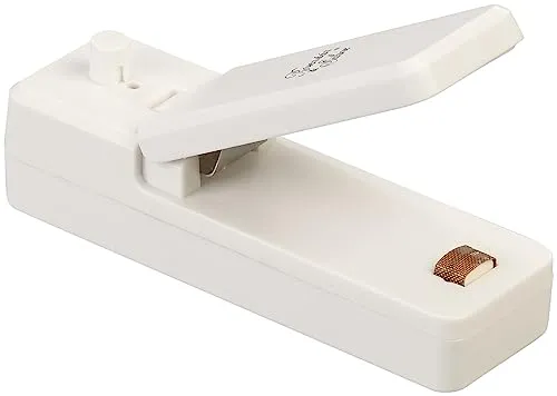 Rosenstein & Söhne Mini Folienschweißgerät: Kompaktes Akku-Folien-Schweißgerät, USB, mit Magnethalterung (Akku Folienschweißgerät, Folienschweißer, Zip)