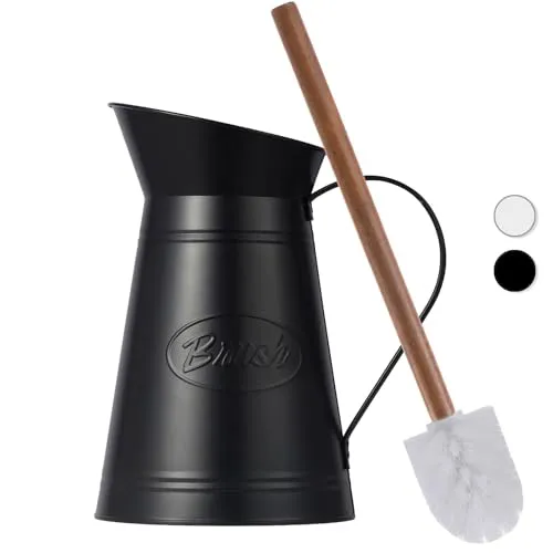 Toilettenbürsten & -halter Schwarz von Figurix