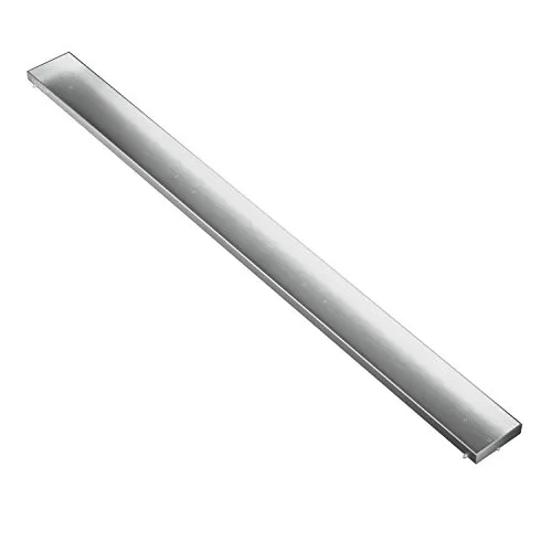 Abdeckung für Duschrinne AQUABAD® SDS Pro (Rost einzeln!) / Länge: 80 cm, aus Edelstahl/Design: „Befliesbare Mulde“